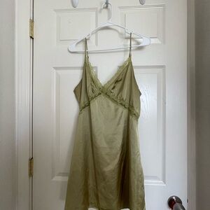 Princess Polly green Lace dress